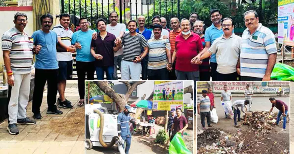 Bangiya Samsad Nagar Road Holds Cleanliness Drive in Viman Nagar