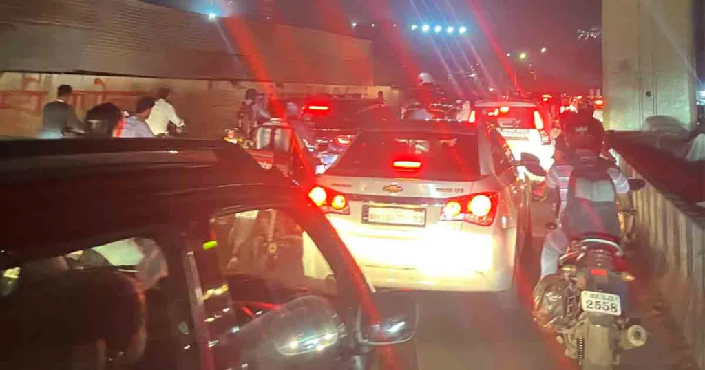 Kalyani Nagar Residents Irked Over Traffic Congestion on South Avenue road