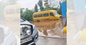 Lohegaon residents troubled by ongoing water logging issue on Khese Park Road