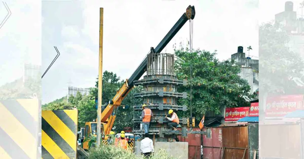 PMC Commissioner Issues Show Cause Notice to Contractor Regarding Poor & Delayed Work of Sinhagad Road Flyover
