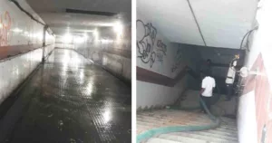 Viman Nagar Chowk Pedestrian Subway Opened After 20 Days3
