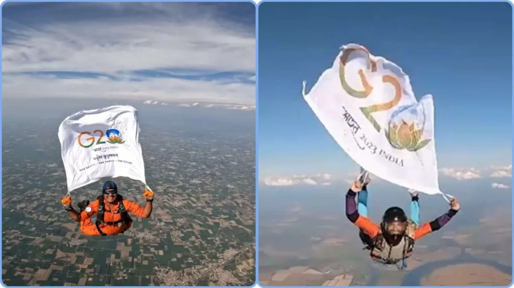 Pune Pulse Indian Citizens Raise G20 Flag to New Heights in the Skies of India and Russia