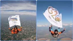 Pune Pulse Indian Citizens Raise G20 Flag to New Heights in the Skies of India and Russia