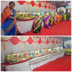 Pune Pulse Wakad society showcases rich cultural heritage through eco-friendly Ganeshotsav decorations