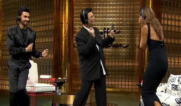 Power-couple Ranveer & Deepika to be seen on KWK Season 8