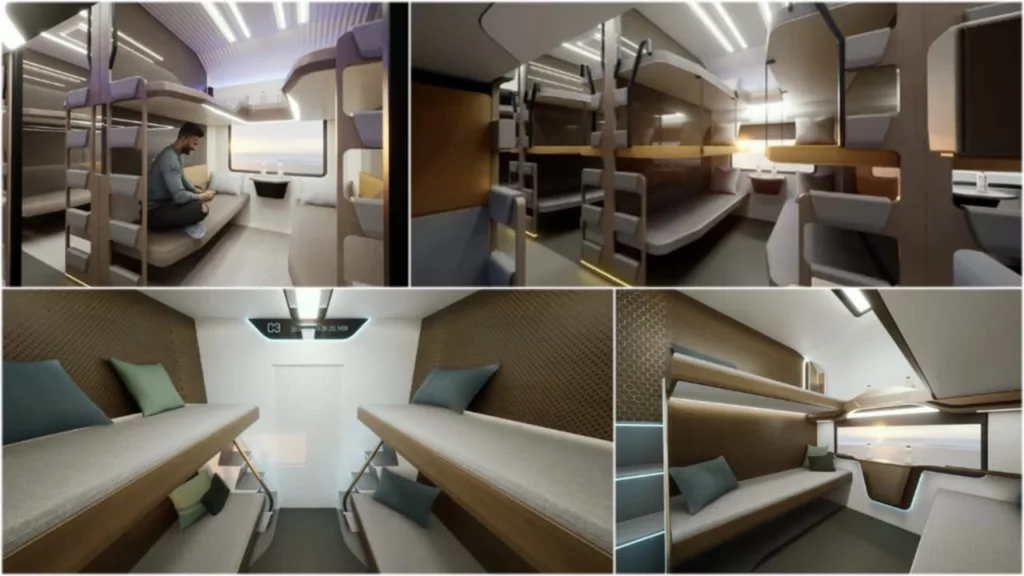 Railway minister Ashwini Vaishnaw shares images of concept train of Vande Bharat sleeper coaches