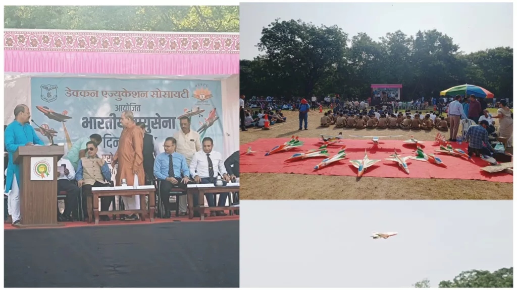 Spectacular Aeromodelling Exhibition Mesmerises Students in Pune