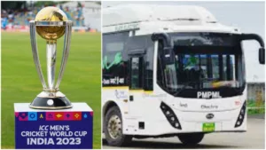 PMPML starts bus facility ahead of Cricket World Cup 2023 matches at Gahunje Stadium