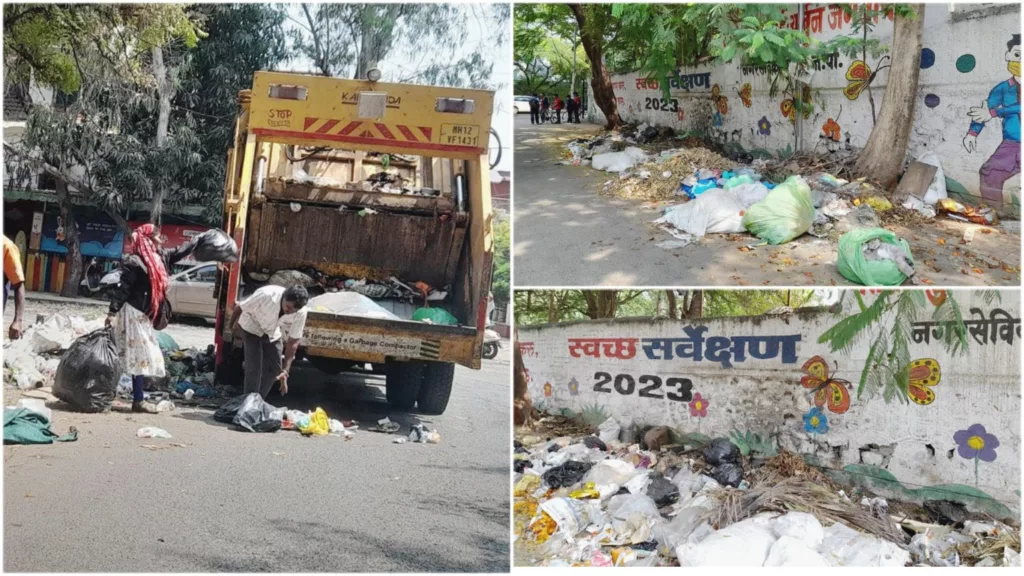PMC’s neglect raises a stink as garbage piles up in Viman Nagar