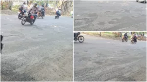 Residents raise concerns over deplorable condition of road near Empress Garden