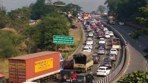 Entry for heavy vehicles prohibited between Old Pune Mumbai Highway Between Karla Phata and Ekvira Mandir  