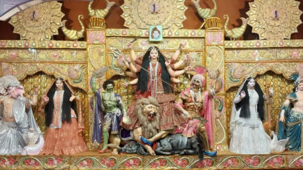 Pune : Durga Puja pandal at Khadki’s Kalibari inspired by Vrindavan’s Prem Mandir