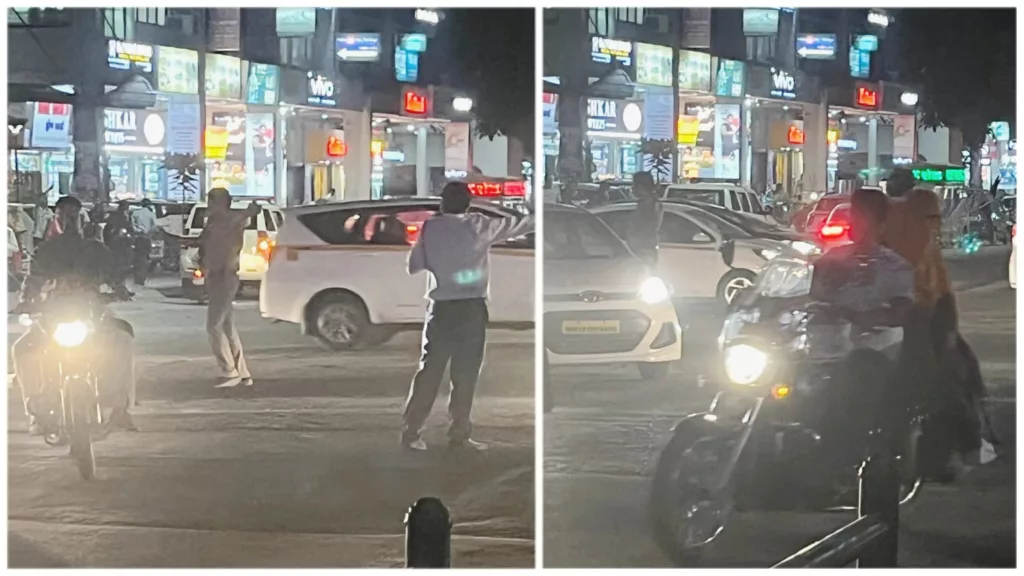 Kalyani Nagar residents appreciate exemplary efforts of traffic management of Yerawada Traffic Police Senior Inspector