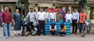 Pimpri Chinchwad Police arrest accused for stealing batteries used for CCTV cameras; goods worth Rs 5 lakh seized