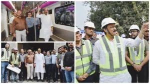 Ajit Pawar inspects Swargate multi-modal hub of Pune Metro