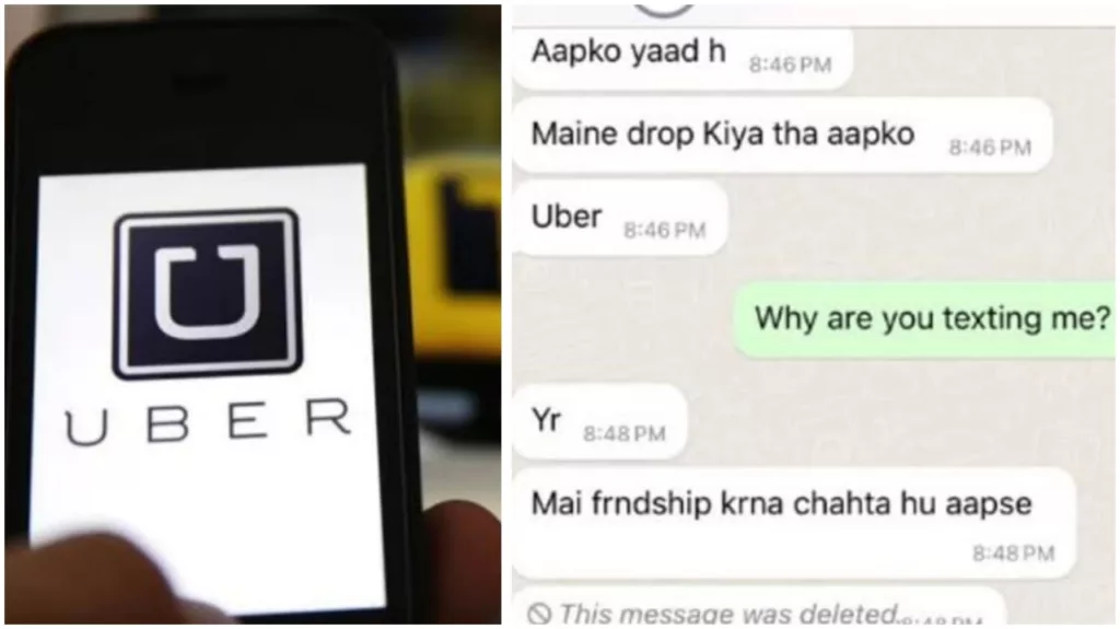 Pune Pulse Female passenger receives unwanted messages from Uber cab driver
