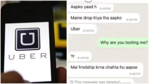 Pune Pulse Female passenger receives unwanted messages from Uber cab driver