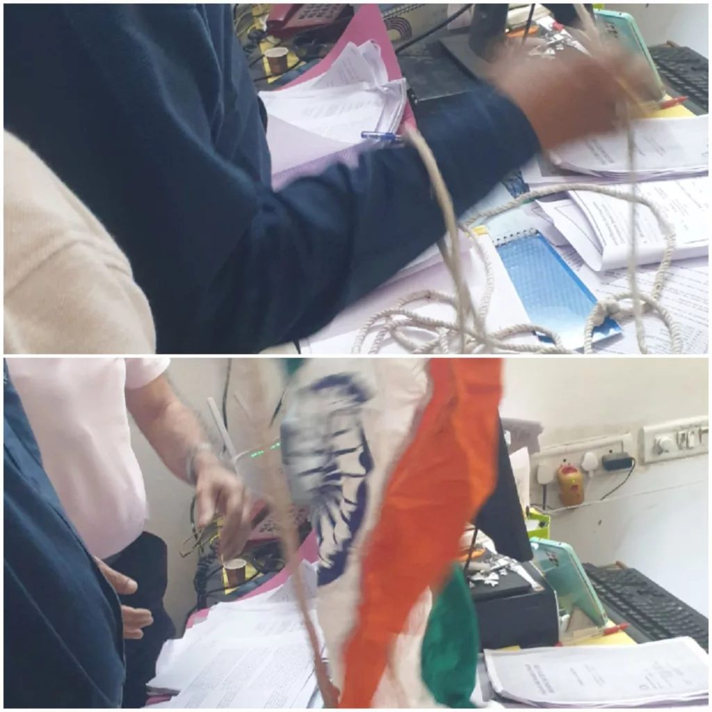 Society Resident Files FIR Against Management Committee Members For Disrespecting National Flag In Kondhwa Police Station 