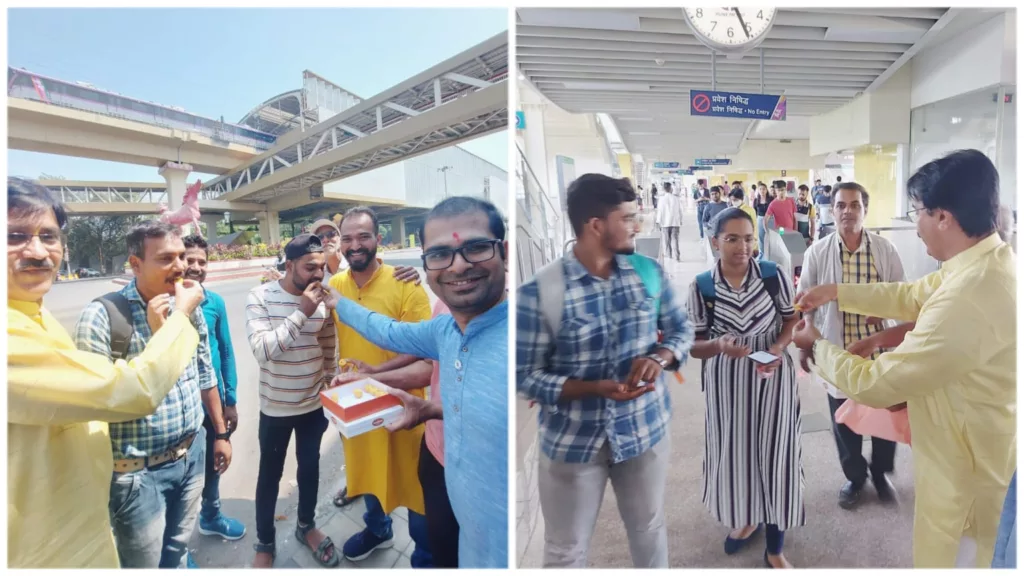 Citizens celebrate as metro network extended to Nigdi