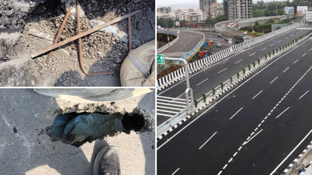 Bavdhan Residents Worried Due To Cracks Developing On Chandani Chowk Flyover