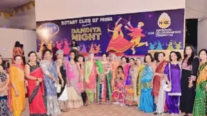 1000 people attend Dandiya Night Programme By Rotary Club Of Poona At Poona Club