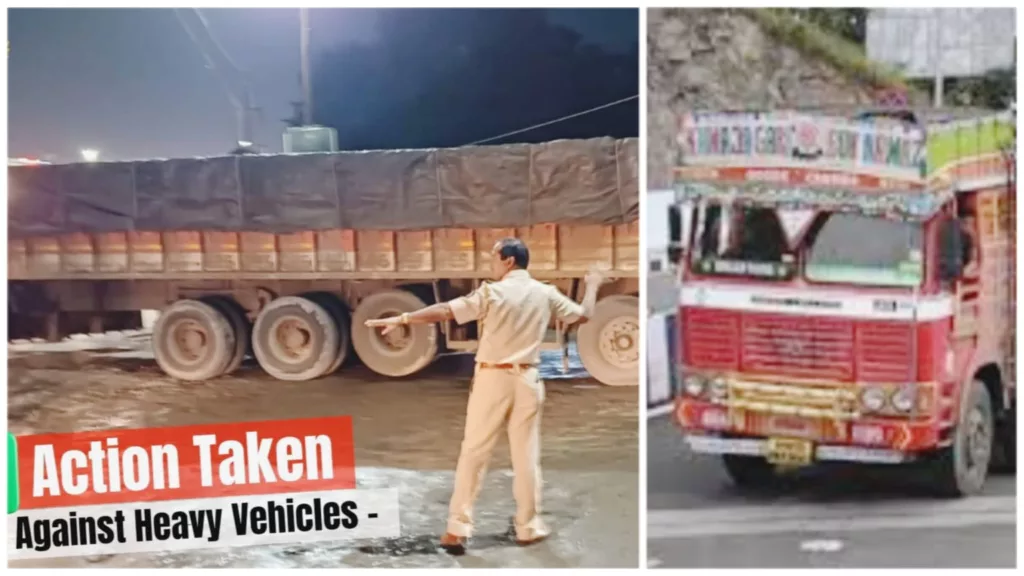Pimpri Chinchwad police takes action against 1,500 heavy vehicles in 5 days for flouting norms