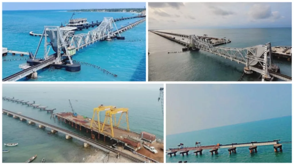 Pamban Bridge: India's first vertical lift railway sea bridge. Check features.