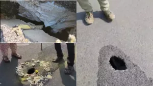 Another huge crack appears on Chandni Chowk flyover in ; find out more