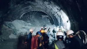 Pune Pulse Uttarakhand News : Tragedy Strikes Brahmakhal-Yamunotri National Highway as Under-construction Tunnel Collapses, Trapping 40 Workers"