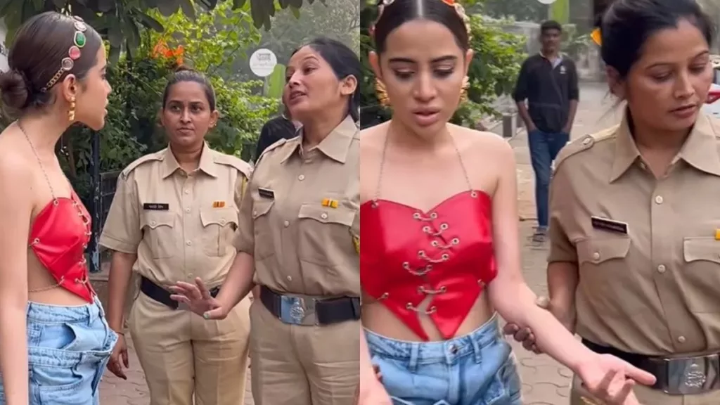 mumbai Police arrest Urfi Javed for wearing bold clothes? Check the viral video
