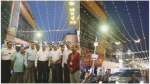 Laxmi Road in Pune shines with attractive illuminations on its 101st anniversary