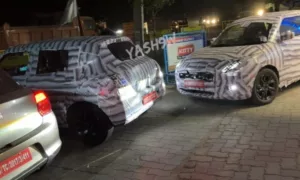 Maruti Suzuki Swift spotted testing on Indian Roads