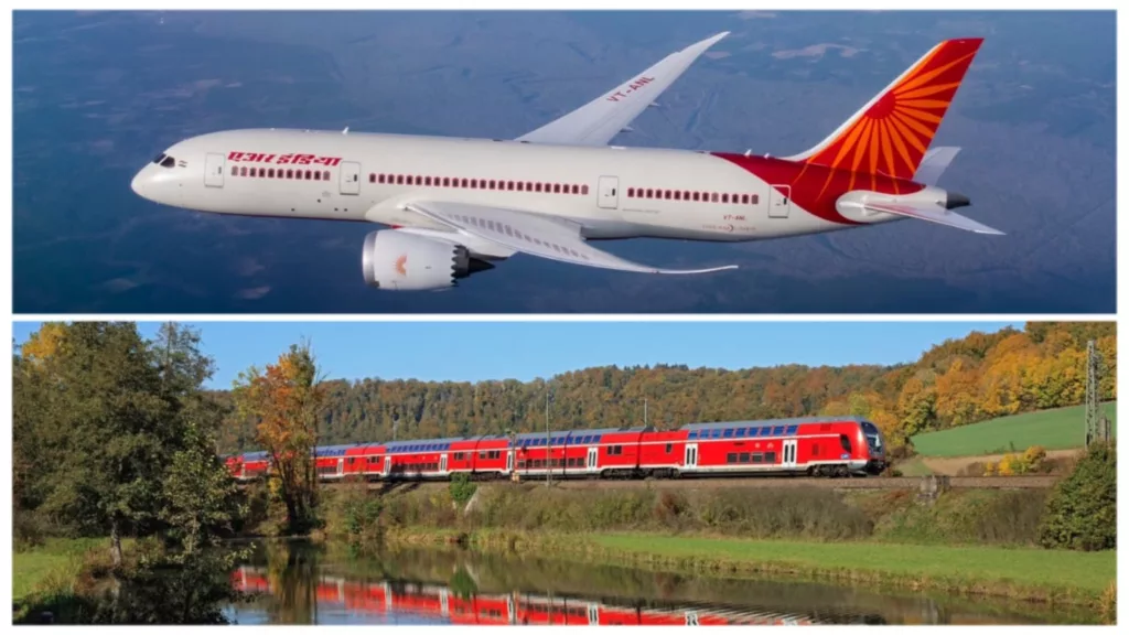 Air India Now Provides Air Rail Connections Across 5600 train stations in Germany