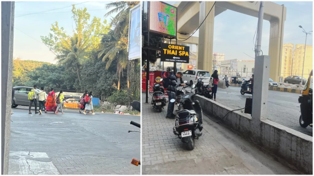 kalyani nagar footpath