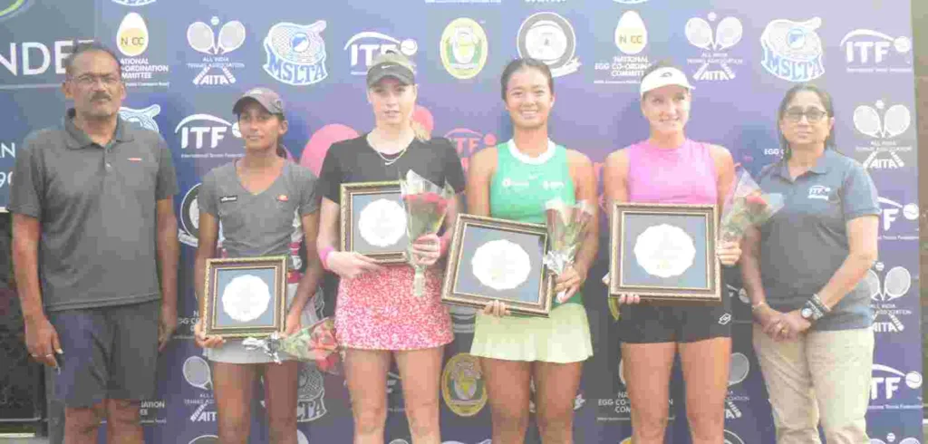 Pune : Uchijima clash with Smith in Singles finals of NECC Deccan ITF 50K Women’s Tennis Tournament