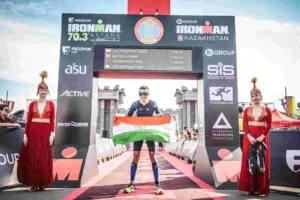 Lt Cdr Ujjwal Choudhary Of Indian Navy Bags Top Ranking In Ironman Triathlon