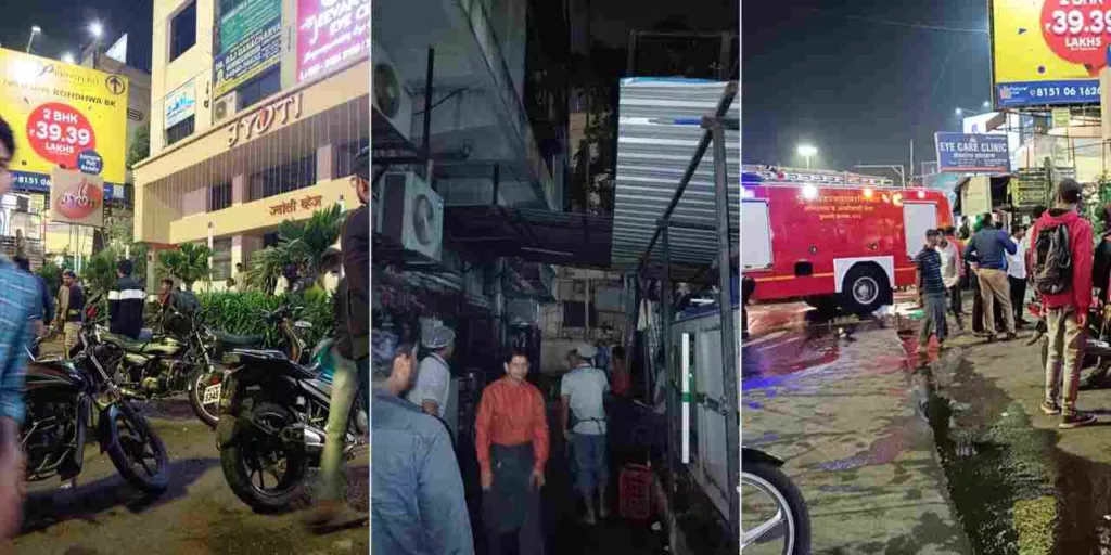 Fire breaks out in Jyoti restaurant in Kondhwa