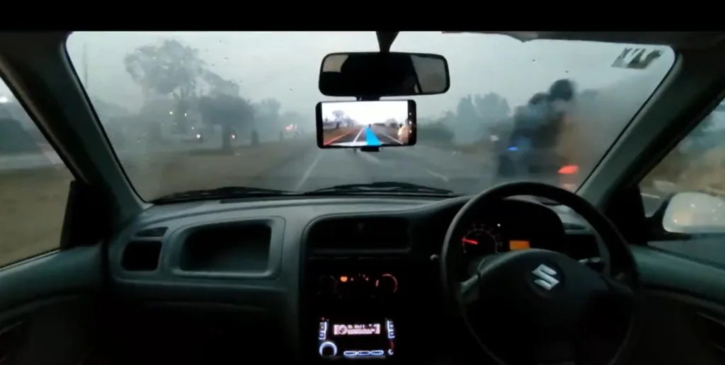 Wow! Bengaluru man turns his Alto K10 into a self-driving vehicle using a second-hand smartphone! Watch the video..