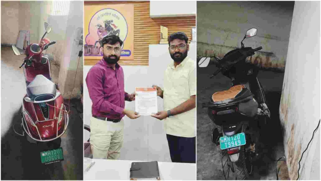 Pune : Electricity theft at PMC ward office parking ; alleges activist