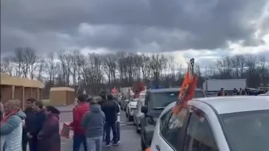Indians In US Organise Mega Car Rally Ahead Of Ram Temple Inauguration in Ayodhya
