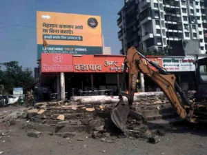 PCMC anti-encroachment drive clears 4 lakh sq ft illegal constructions in B, D and E zone