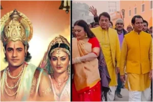 Actors of Ramayan series arrive in Ayodhya for Ram Mandir Pran Pratishtha ceremony