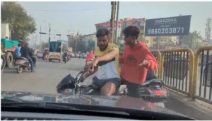 Pimpri Chinchwad police takes prompt action against bikers violating rules ; complaint on X goes viral