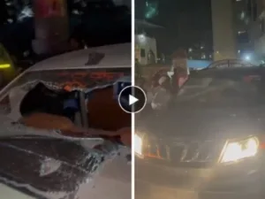 Viral video: Vehicles with Lord Ram flags allegedly attacked in Mumbai