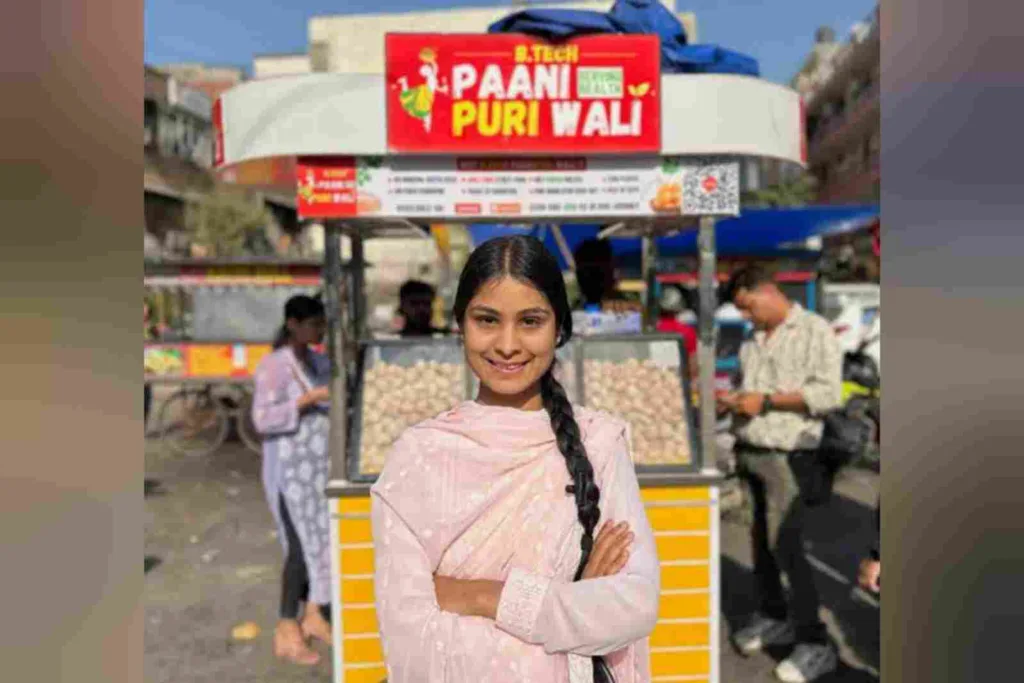 Interesting !! BTech Paani Puri Wali Uses Her New Thar To Tow Cart. Anand Mahindra Reacts 