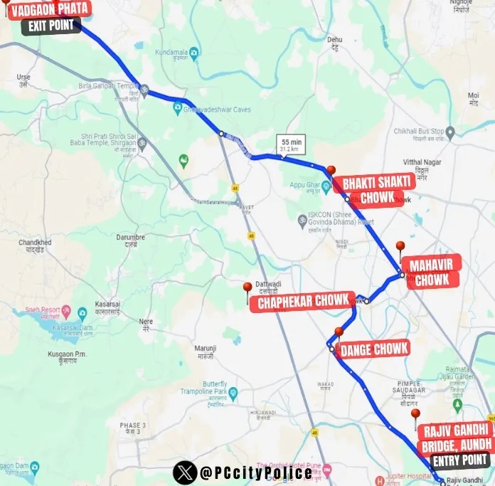 Traffic changes announced in Pimpri Chinchwad ahead of Maratha Reservation Morcha; Check details
