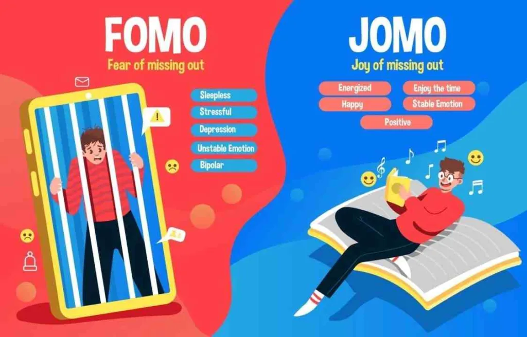 Embracing JOMO, after the fear of missing out