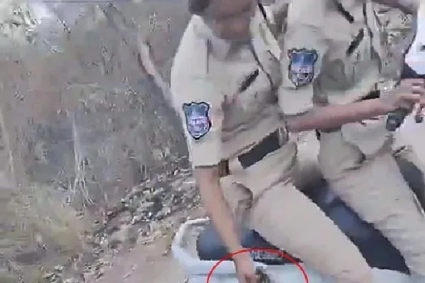 Viral video: Student dragged by hair by police personnel ; NHRC serves notice