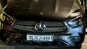 CJI Chandrachud's Mercedes Number Plate Sparks Buzz Online : Unique Pic Goes Viral