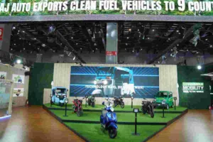 Bajaj Auto showcases its global best sellers at Bharat Mobility Expo 2024